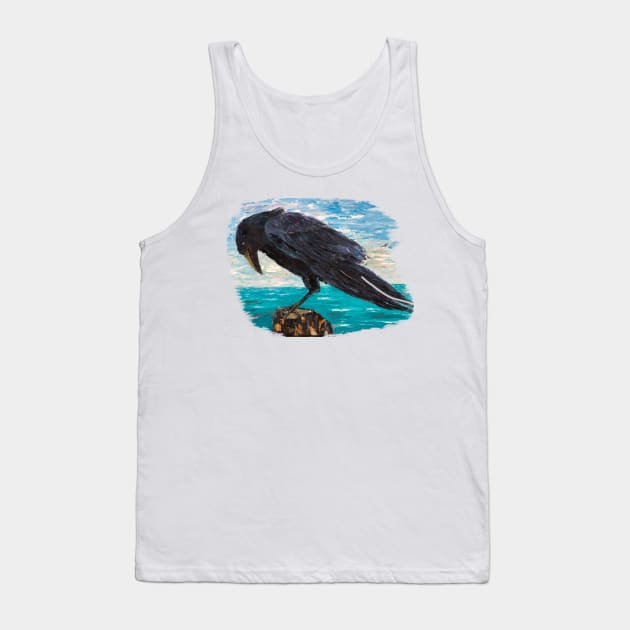 Raven by the sea Tank Top by rand0mity